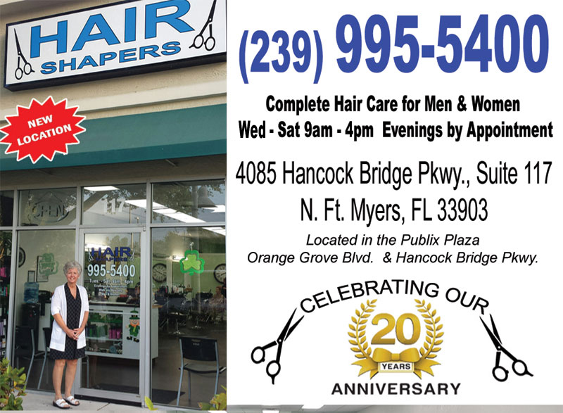 HAIR SHAPERS, INC. (239)995-5400